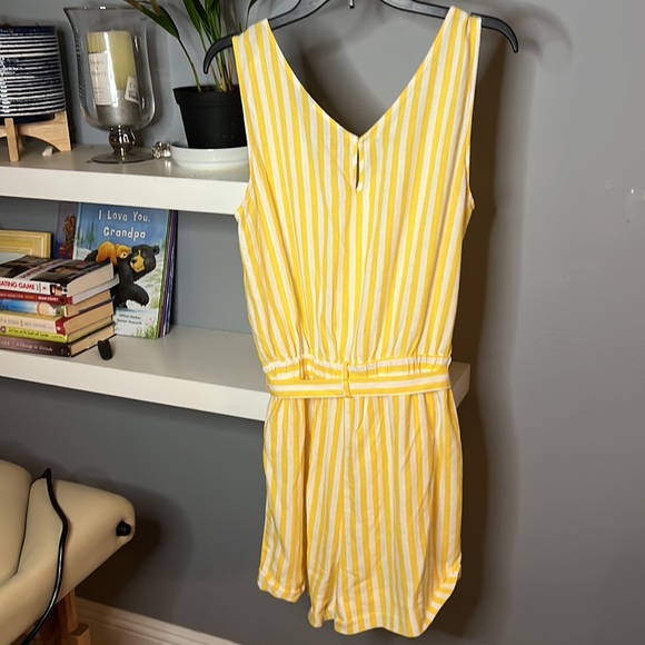 Linen striped shortfalls - Picture 5 of 6